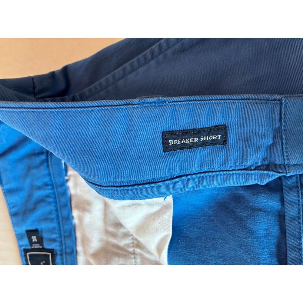 Vineyard Vines Breaker Shorts Mens 38 Blue Cotton Stretch Chino Preppy - Picture 6 of 8